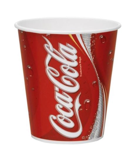 Afbeelding van Beker Karton Coca Cola 0,2Ltr