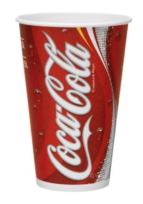Afbeeldingen van Beker Karton Coca Cola 0,3Ltr