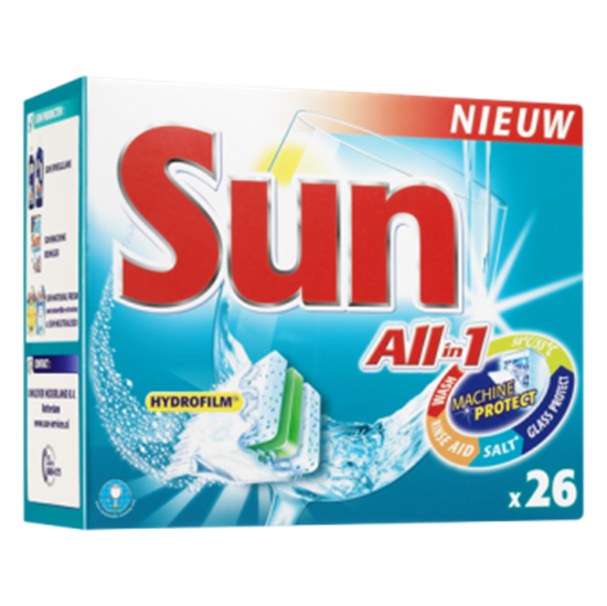 Afbeelding van Sun Tabletten All-in-1 26stuks