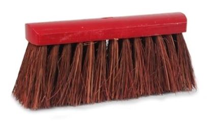 Afbeeldingen van Straatbezem Bassine 300mm Rood gelakt 30x7x2,5cm