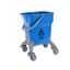 Afbeeldingen van Enkele Rolemmer Ergo Blauw 25liter met Pers
