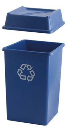 Afbeeldingen van Rubbermaid Deksel 51 x 51 cm Blauw