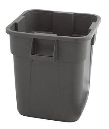 Afbeeldingen van Rubbermaid Vierkante Brute Container 152 ltr