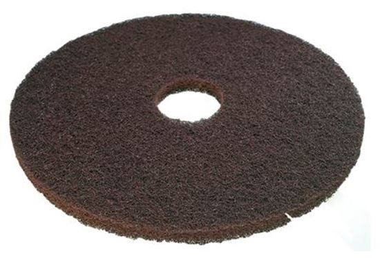 Afbeelding van Taski 3M Scotch Brite Pads 10inch Bruin