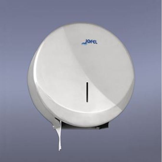 Afbeelding van Jumbo Toiletrol Dispenser Futura Glimmend 300meter