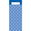 Afbeeldingen van Pochette Oslo blauw/wit, tissue servet