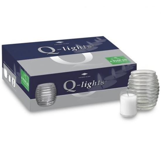 Afbeelding van Q-lights cocoon glass, transparant