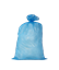Afbeeldingen van Ldpe Afvalzak Blauw 80x110cm