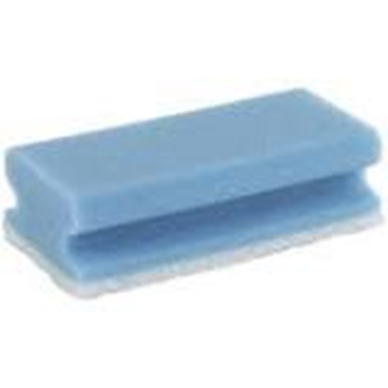 Afbeelding van Glitzi schuurspons, blauw/wit, 5 stuks