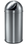 Afbeeldingen van Verzamelbak, Mat/Chroom Pushcan 40 Liter, 1 stuks